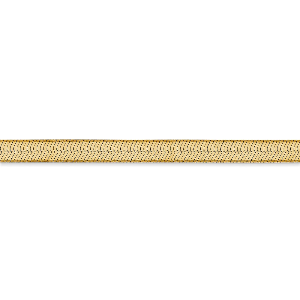 FJC Finejewelers 8 Inch 14k Yellow Gold 5.0mm Silky Herringbone Chain Bracelet