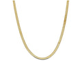 FJC Finejewelers 8 Inch 14k Yellow Gold 5.5mm Silky Herringbone Chain Bracelet
