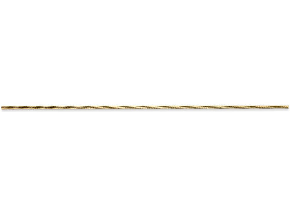 FJC Finejewelers 24 Inch 14k Yellow Gold .80mm Round Snake Chain Necklace