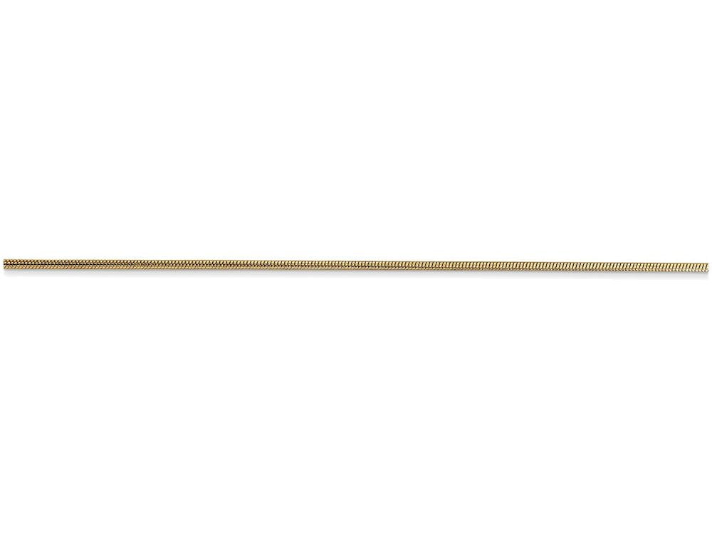 FJC Finejewelers 16 Inch 14k Yellow Gold .90mm Round Snake Chain Necklace