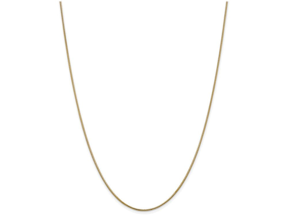 FJC Finejewelers 8 Inch 14k Yellow Gold 1.1mm Round Snake Chain Bracelet