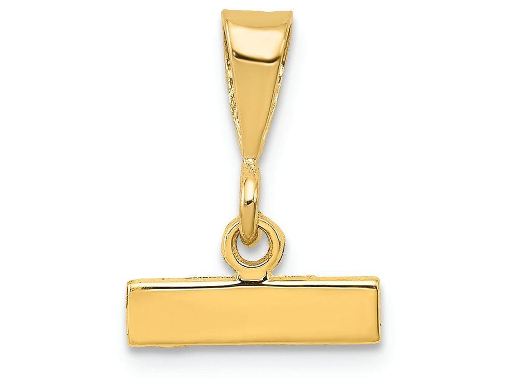FJC Finejewelers 14k Yellow Gold Casted Small Polished Top Charm