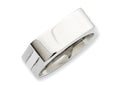Chisel Stainless Steel 8mm Wedding Band