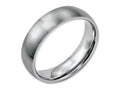 Chisel Stainless Steel 6mm Brushed Wedding Band