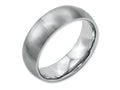 Chisel Stainless Steel 7mm Brushed Wedding Band