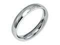 Chisel Stainless Steel 4mm Polished Wedding Band