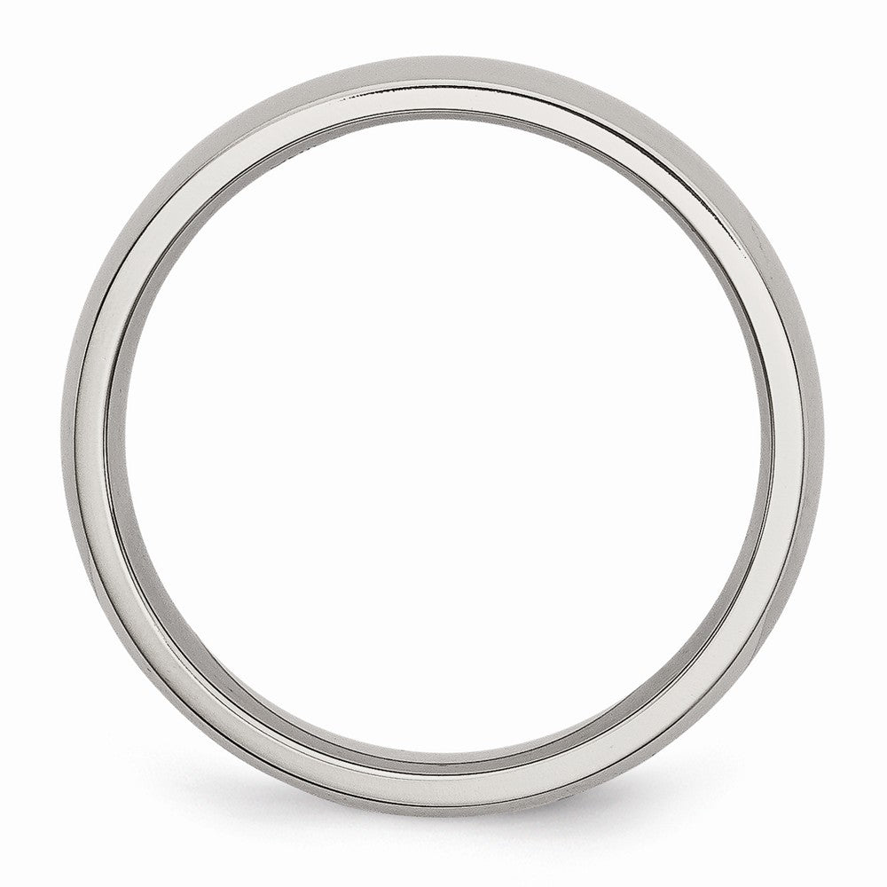 Chisel Stainless Steel 5mm Polished Wedding Band