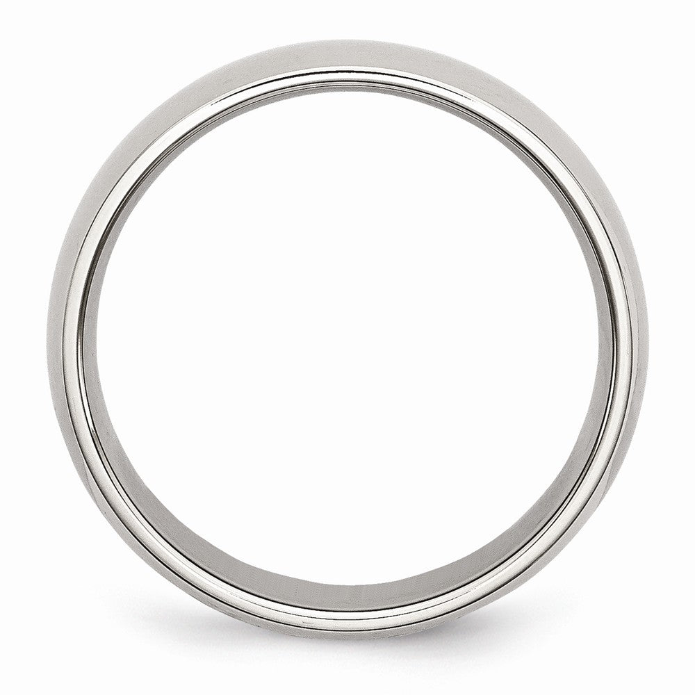Chisel Stainless Steel 6mm Polished Wedding Band