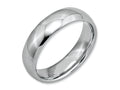 Chisel Stainless Steel 6mm Polished Wedding Band