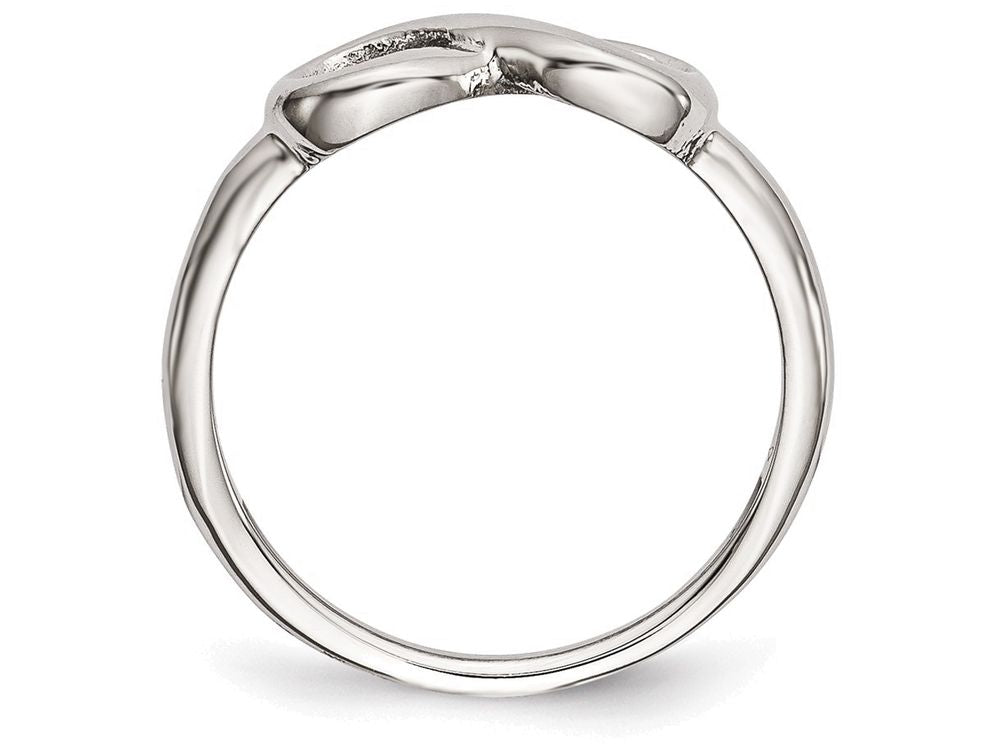 FJC Finejewelers Stainless Steel Polished Infinity Symbol Ring