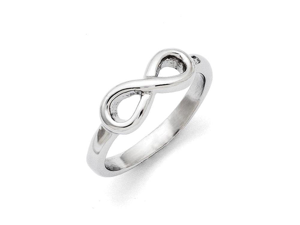 FJC Finejewelers Stainless Steel Polished Infinity Symbol Ring