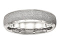 Chisel Stainless Steel Polished Laser Cut Ring