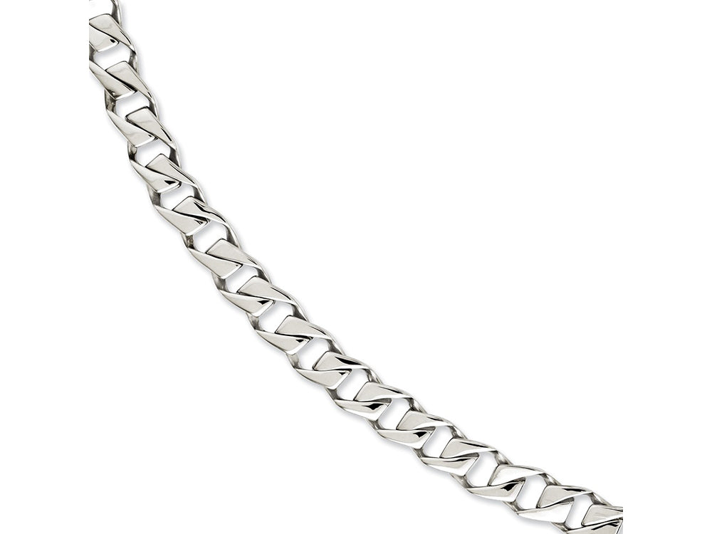 Chisel Stainless Steel Polished Fancy Link 8.5in Bracelet