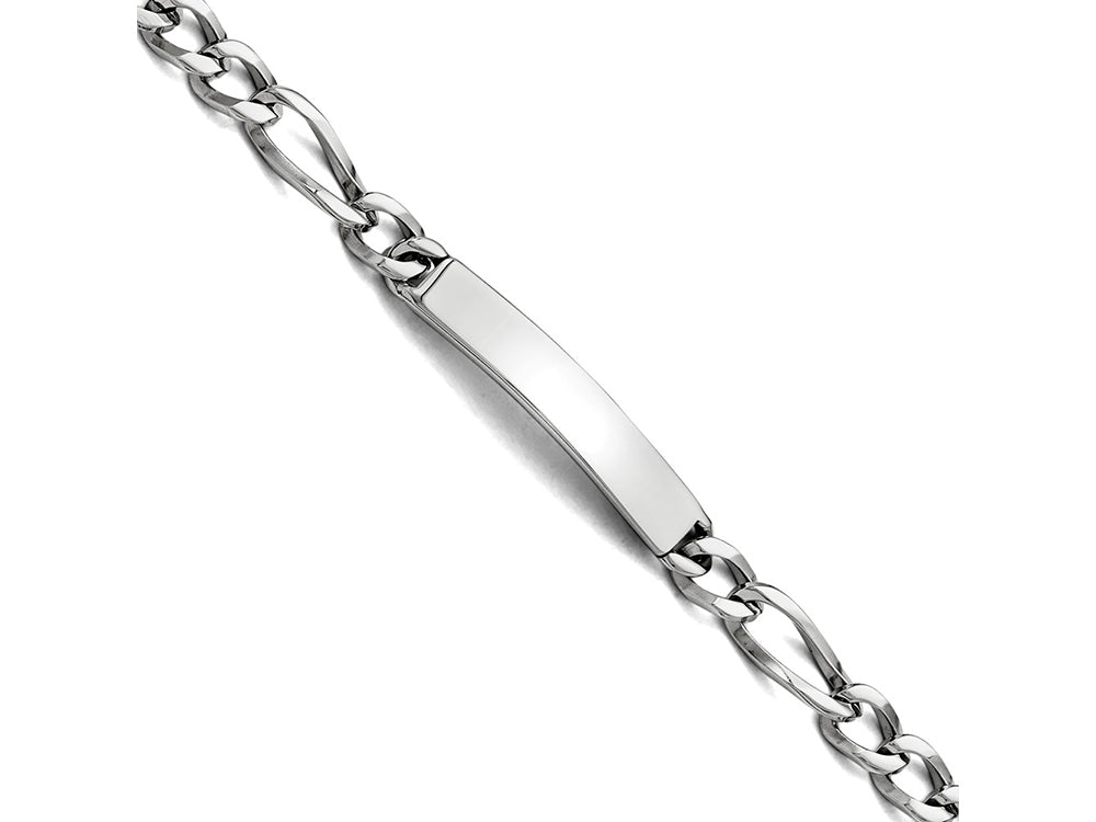Chisel Stainless Steel Polished Id Bracelet