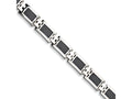 Chisel Stainless Steel Carbon Fiber Bracelet - 9.25 inches