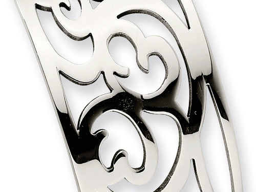 Chisel Stainless Steel Fancy Cuff Bracelet