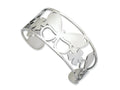 Chisel Stainless Steel Polished Butterfly Cuff Bangle