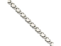 Chisel Stainless Steel Stampato 7.5in Bracelet