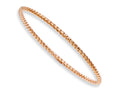 Chisel Stainless Steel Rose Ip-plated Bangle