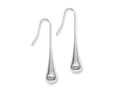 Chisel Stainless Steel Polished Dangle Earrings