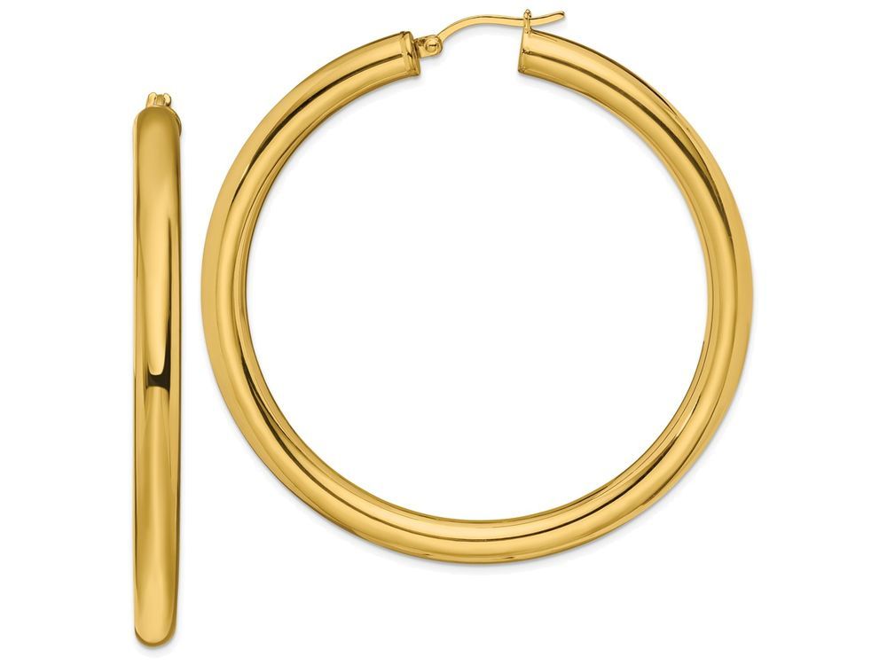 Chisel Stainless Steel Ip Yellow-plated Polished Earrings