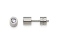 Chisel Stainless Steel CZ June Birthstone Polished Post Earrings