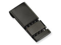 Chisel Stainless Steel Black-plated Money Clip
