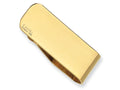 Chisel Stainless Steel Yellow IP-Plated Money Clip
