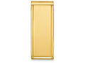 Chisel Stainless Steel Yellow Plated Money Clip