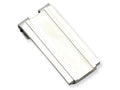 Chisel Stainless Steel Brushed And Polished Money Clip