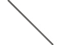 Chisel Stainless Steel 4.0mm 20in Round Curb Antiqued Chain Necklace