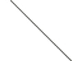 Chisel Stainless Steel 2.40 Mm 30 Inch Beaded Ball Antiqued Chain Necklace
