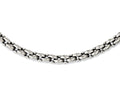 Chisel Stainless Steel Polished Ovals 24in Necklace