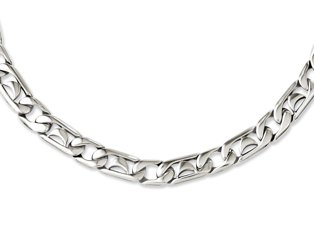 Chisel Stainless Steel Polished Links Necklace