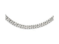 Chisel Stainless Steel Polished Link 24in Necklace