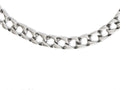 Chisel Stainless Steel Polished Square Link 24in Necklace