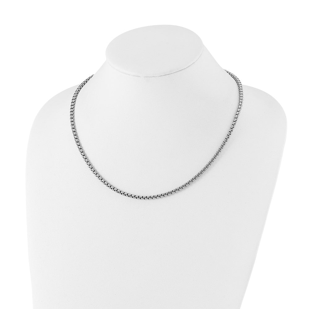 Chisel Stainless Steel Polished Fancy Link 3.80mm Chain Necklace