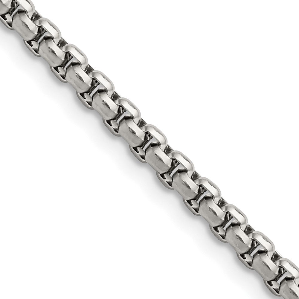 Chisel Stainless Steel Polished Fancy Link 3.80mm Chain Necklace