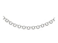 Chisel Stainless Steel Polished 6mm Circle Link Necklace