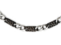 Chisel Stainless Steel Polished Black Ip-plated Link Necklace