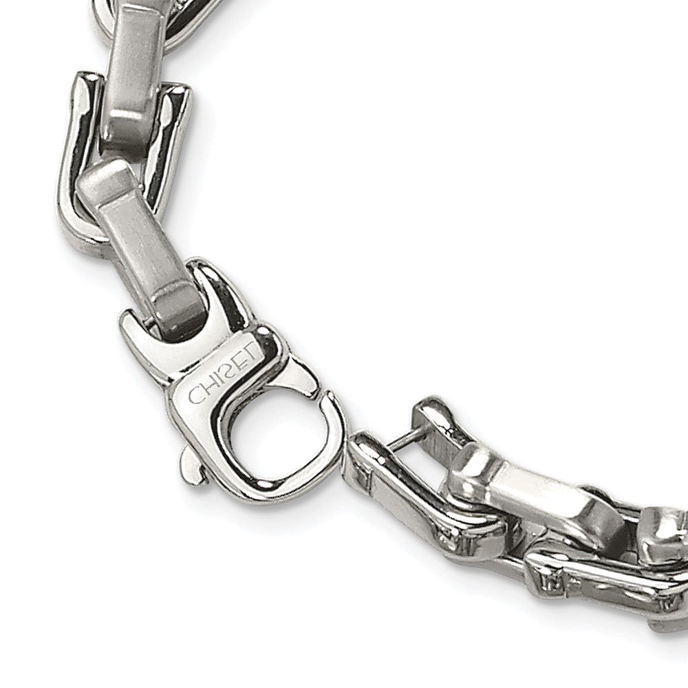 Chisel Stainless Steel Brushed and Polished Necklace - 20 inches