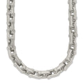 Chisel Stainless Steel Brushed and Polished Necklace - 20 inches