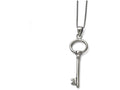 Chisel Stainless Steel Polished Key Necklace