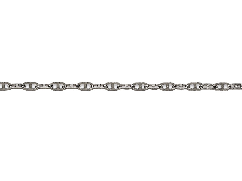 Chisel Stainless Steel Polished 2.75mm Anchor Chain Necklace
