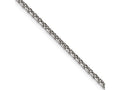 Chisel Stainless Steel Polished 3.20mm Rolo Chain Necklace