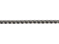Chisel Stainless Steel Antiqued And Polished 3.9mm Rounded Box Chain Bracelet