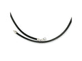 Chisel 3 Genuine Leather Greece Textured Necklace - 18 inches