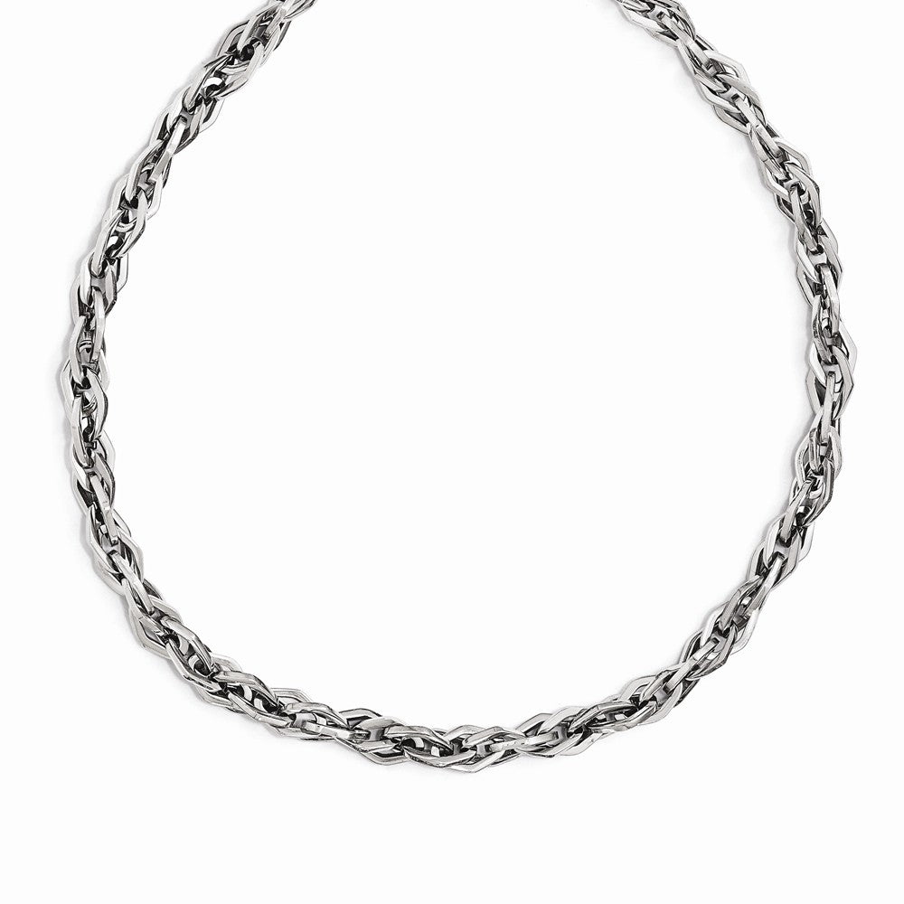 Chisel Stainless Steel Polished Necklace