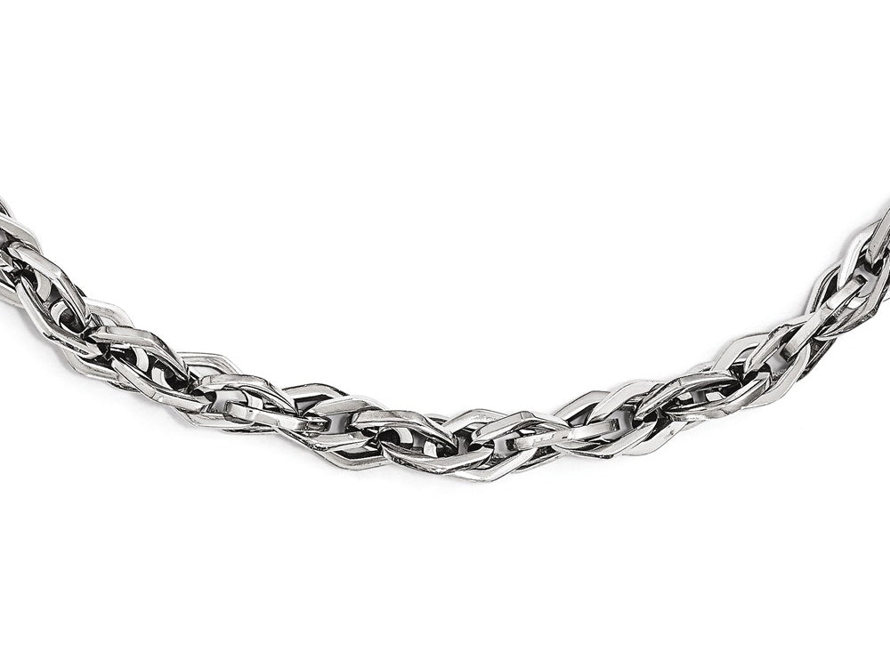 Chisel Stainless Steel Polished Necklace