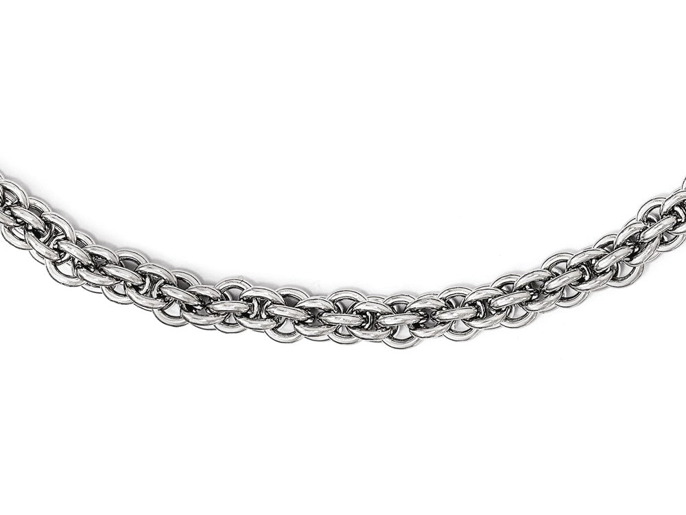 Chisel Stainless Steel Polished 24in Necklace